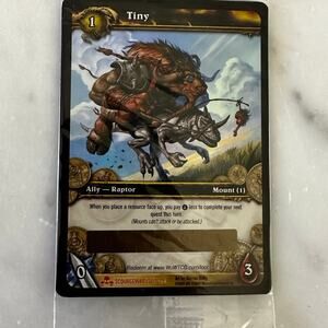 Factory Sealed World of War Craft Tiny Card